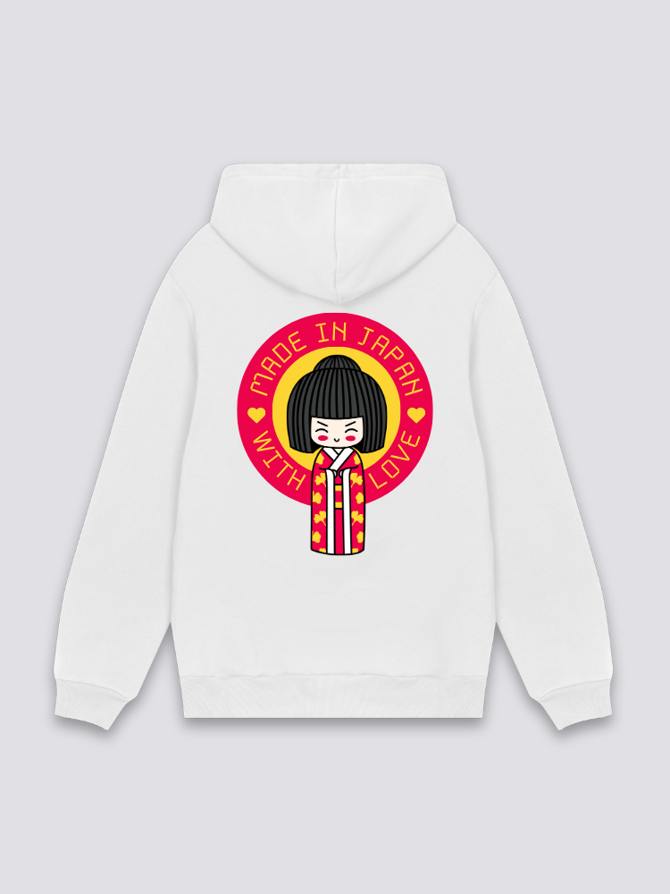 Sweat Japonais Motif Geisha