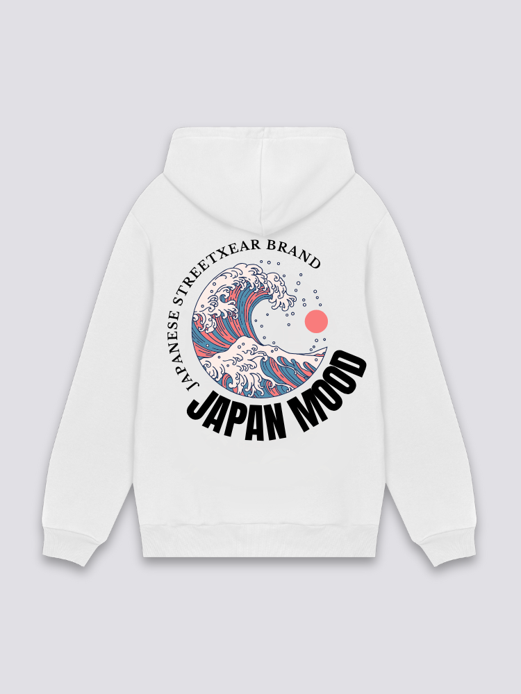 Sweat Japonais Vague de Kanagawa