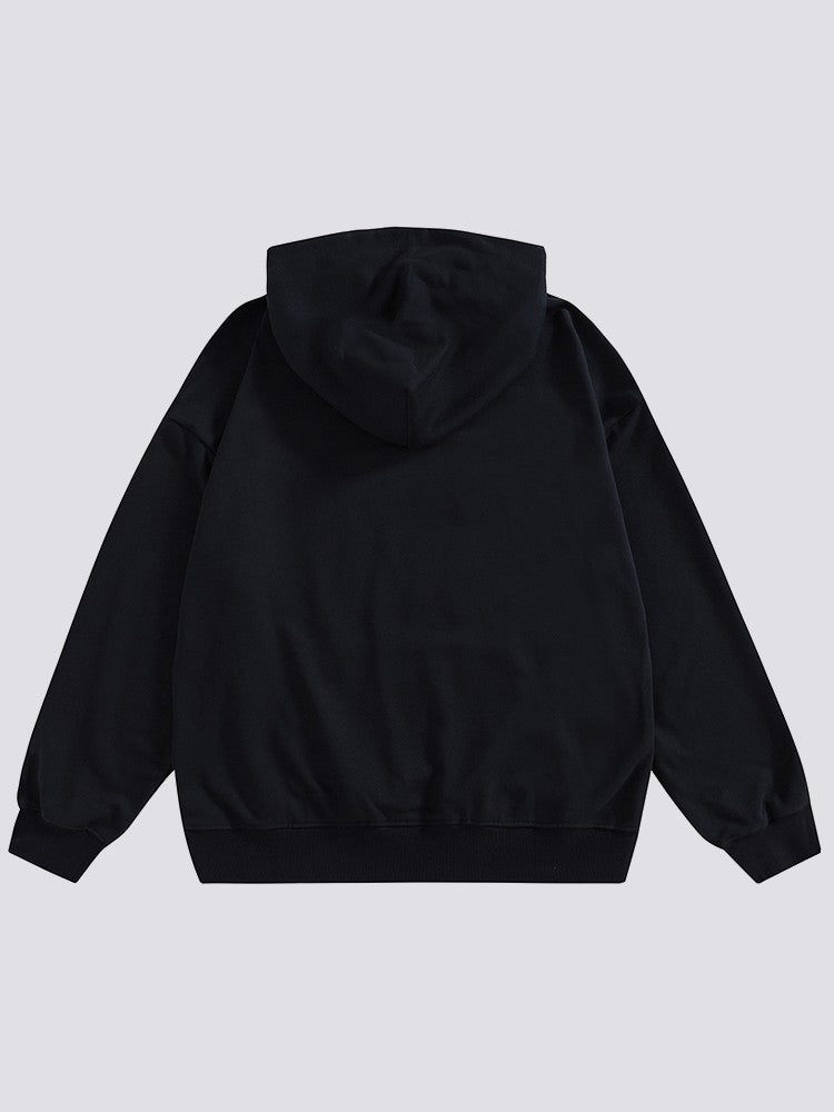 Sweat Noir Inspiration Japonaise