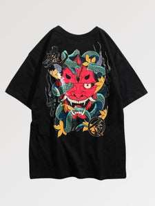 T-shirt Démon Japonais 'Hannya'