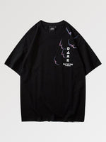 Charger l&#39;image dans la galerie, T-shirt Japonais &#39;Bat in the Ocean&#39;
