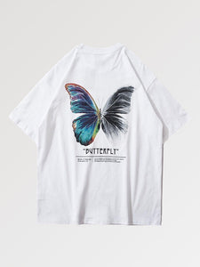 T-shirt Japonais Butterfly 'Cho'