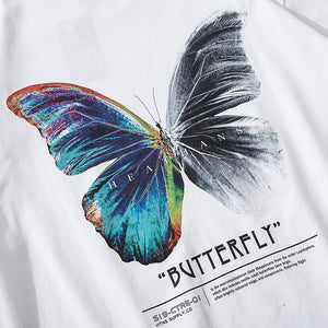 T-shirt Japonais Butterfly 'Cho'