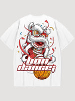 Charger l&#39;image dans la galerie, T-shirt Japonais Lion Dance &#39;Ikimasu&#39;
