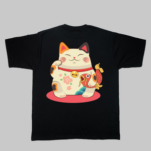 T-shirt Japonais Maneki-Neko