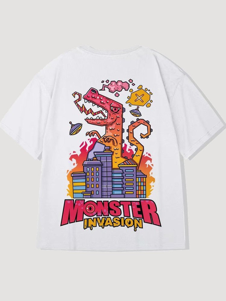T-shirt Japonais Monster Invasion 'Akuma'