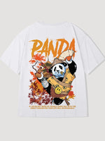 Charger l&#39;image dans la galerie, T-shirt Japonais &#39;Panda Samouraï&#39;
