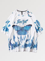 Charger l&#39;image dans la galerie, T-shirt Japonais Papillon &#39;Boom Time&#39;
