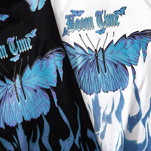 T-shirt Japonais Papillon 'Boom Time'
