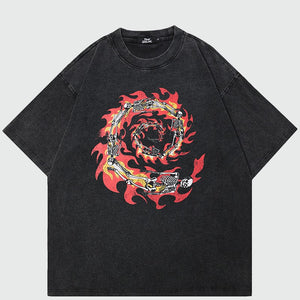 T-shirt Japonais Streetwear