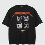 Charger l&#39;image dans la galerie, T-shirt Streetwear Chat
