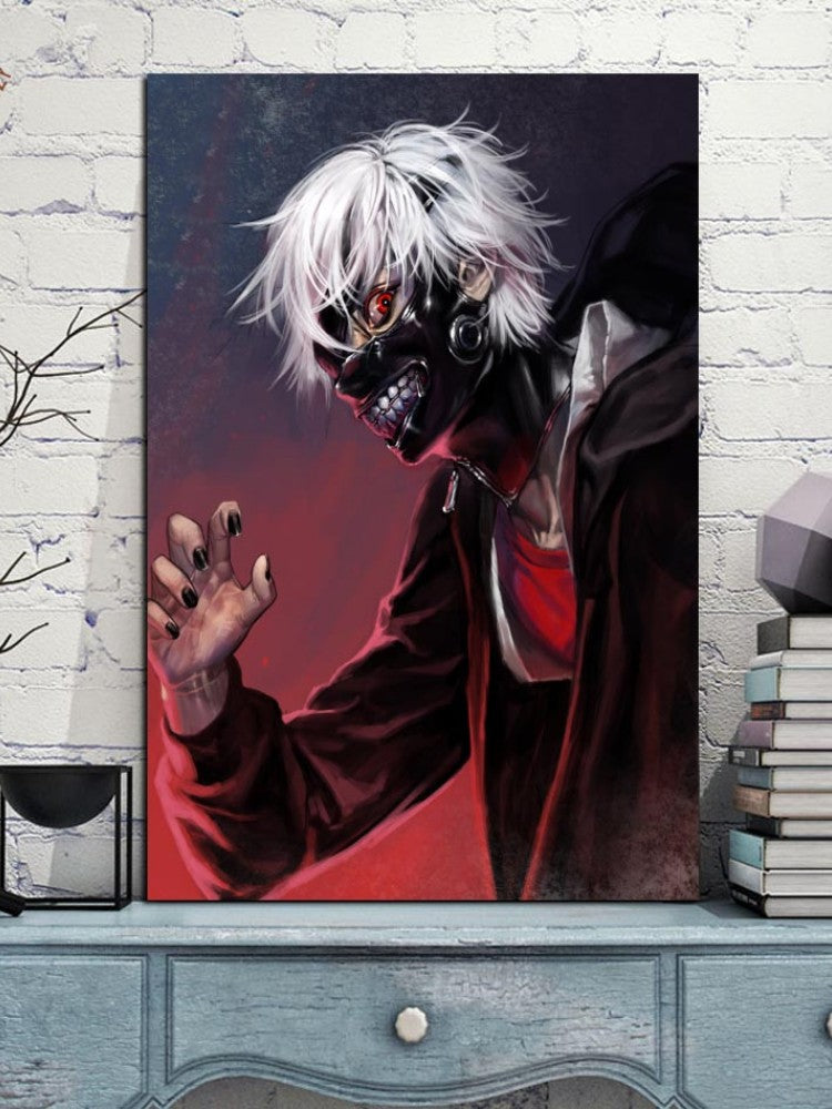 Cadre sous vitre Tokyo Ghoul Haise Sasaki – Fleurs rouges Cadre sous vitre Tokyo Ghoul Haise Sasaki – Fleurs rouges