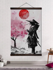 Tableau Samouraï 'Cerisier du Japon'