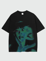 Charger l&#39;image dans la galerie, T-shirt Streetwear Japonais &#39;Illusion&#39;
