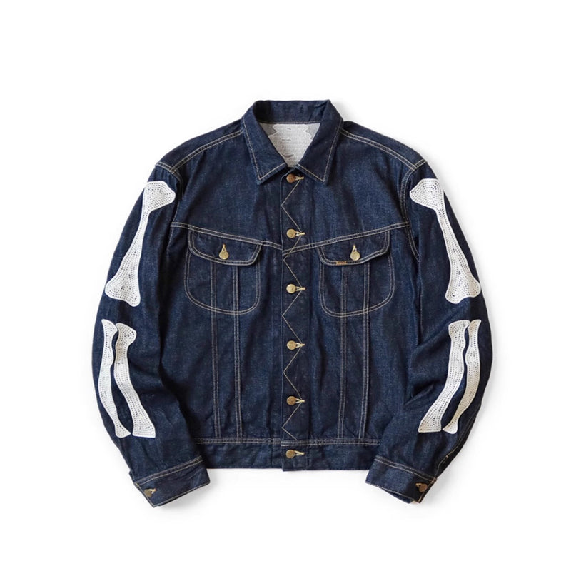 Veste en Jean Squelette