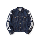 Charger l&#39;image dans la galerie, Veste en Jean Squelette
