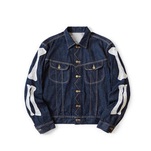 Veste en Jean Squelette
