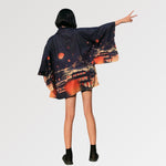 Charger l&#39;image dans la galerie, Veste Kimono Coucher de Soleil &#39;Shikotan&#39;
