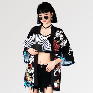 Veste Kimono Femme Dragon 'Nakamura'