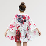 Charger l&#39;image dans la galerie, Veste Kimono Femme Geisha &#39;Sunpyre&#39;
