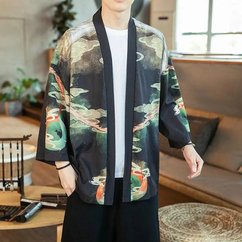 Veste Kimono Homme 'Ateez'