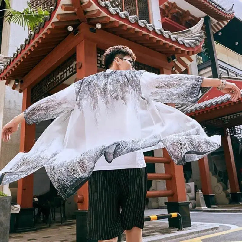 Veste Kimono Homme 'Enhypen'