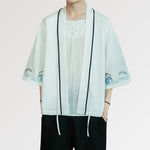 Charger l&#39;image dans la galerie, Veste Kimono Homme &#39;Takahashi&#39;
