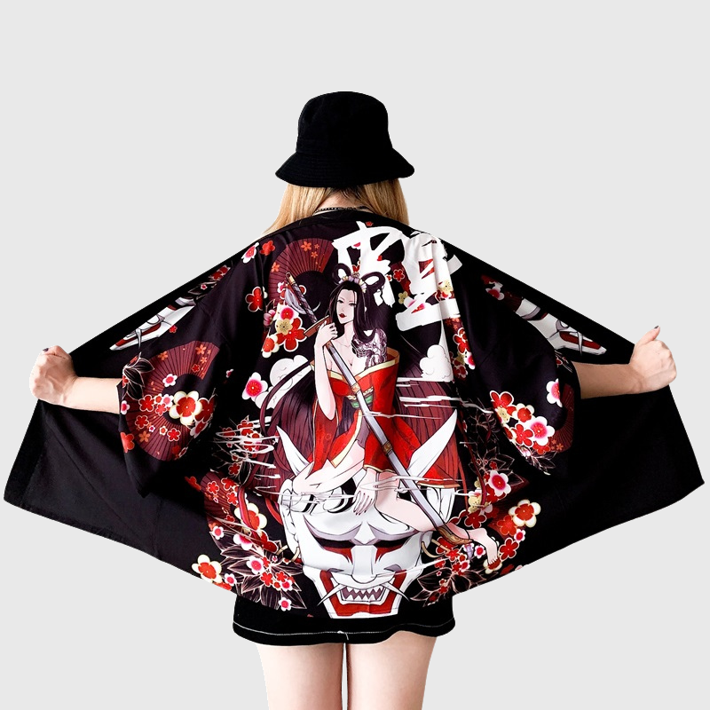 Veste Kimono Japonais Femme