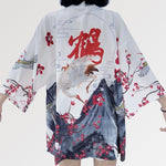 Charger l&#39;image dans la galerie, Veste Kimono Traditionnelle Femme &#39;Shodoshima&#39;
