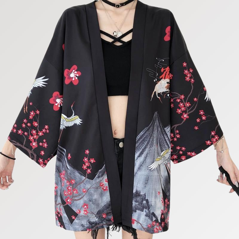 Veste Kimono Traditionnelle Femme 'Shodoshima'