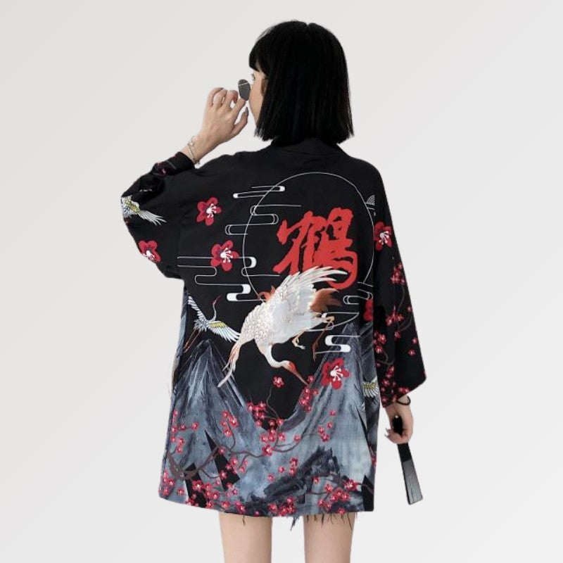 Veste Kimono Traditionnelle Femme 'Shodoshima'