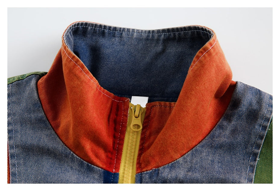Veste Streetwear Colorée