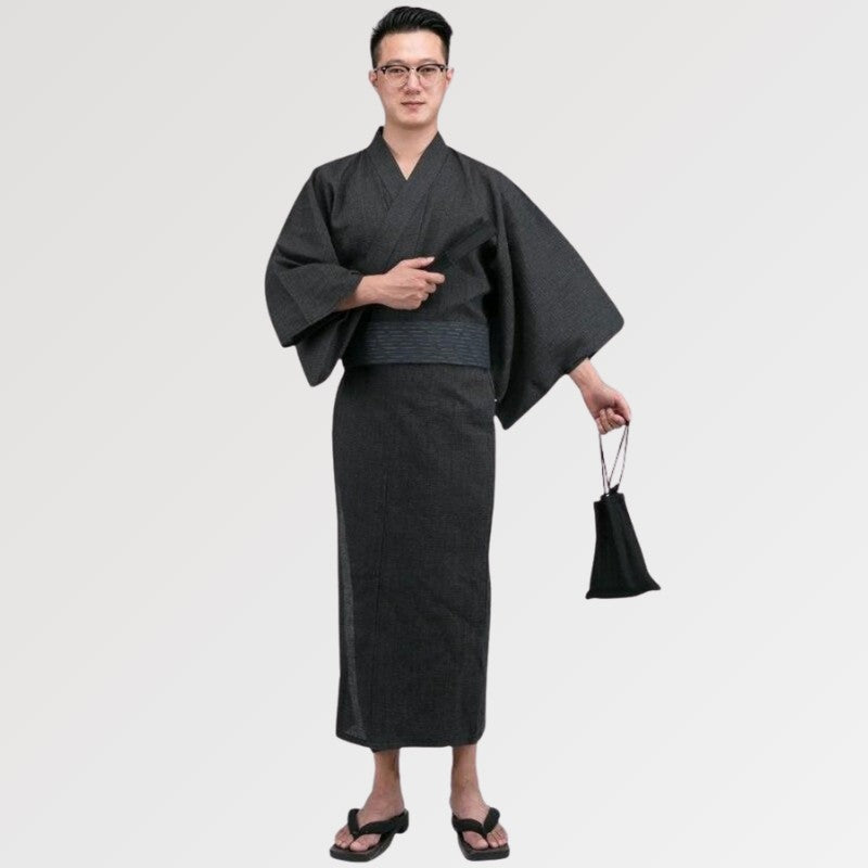 Yukata Traditionnel Homme 'Gassan'