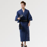 Charger l&#39;image dans la galerie, Yukata Traditionnel Homme &#39;Nasu&#39;
