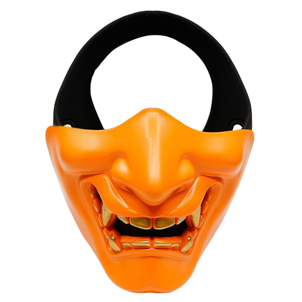 Masque Démon Japonais Orange