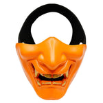 Charger l&#39;image dans la galerie, Masque Démon Japonais Orange
