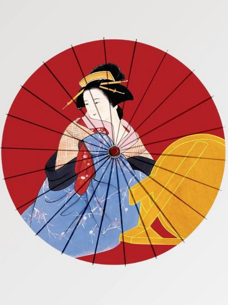 Ombrelle Japonaise Geisha 'Gion'
