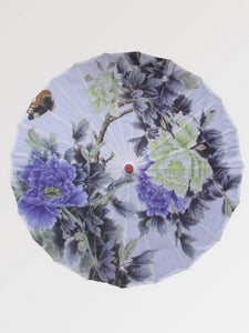Ombrelle Japonaise Motif Floral 'Vintage'