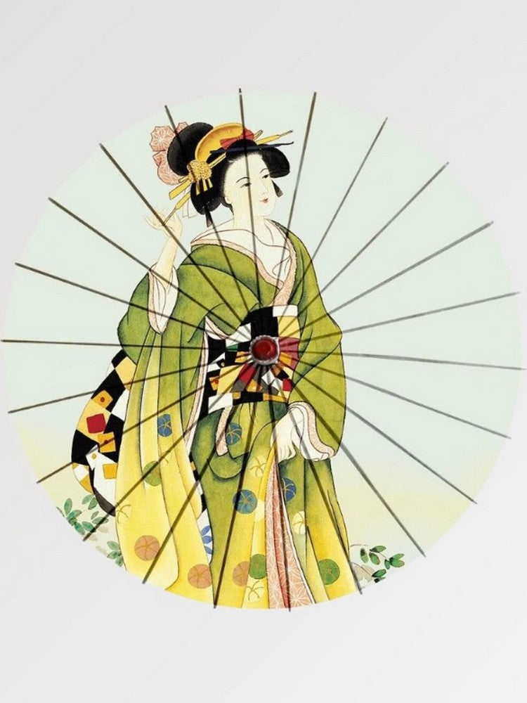 Ombrelle Japonaise Traditionnelle 'Geisha'