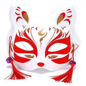 Masque Kitsune Japonais 'Shukyo'