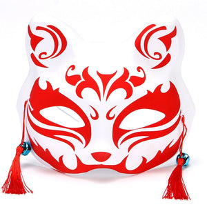 Masque Kitsune Japonais 'Josei'