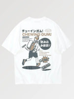 Charger l&#39;image dans la galerie, T-shirt Japonais Oversize &#39;Chewing Gum&#39;
