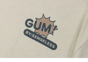 T-shirt Japonais Oversize 'Chewing Gum'