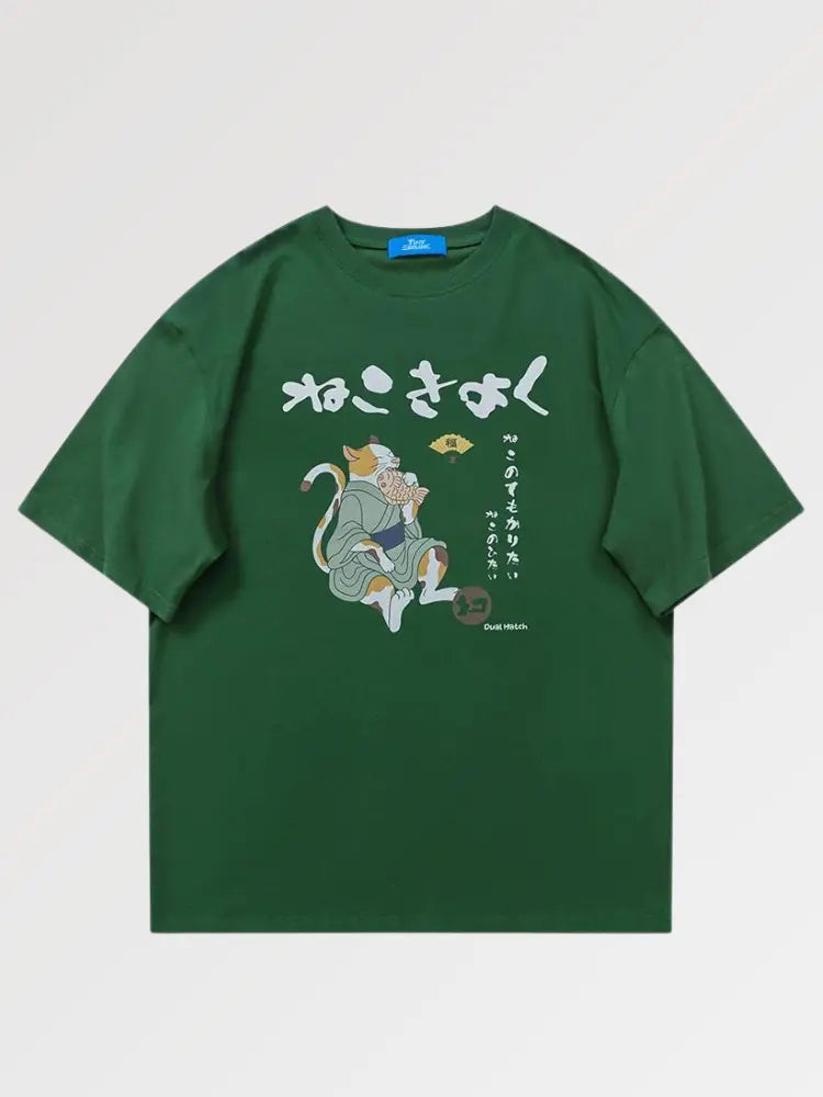 T-shirt Chat Gourmand 'Neko'