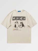 Charger l&#39;image dans la galerie, T-shirt Japonais Chat &#39;Tokudai&#39;
